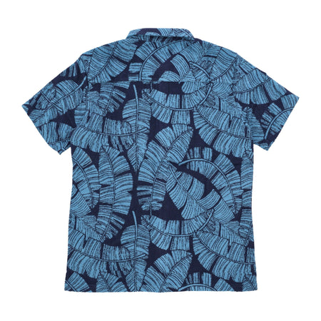 IRIEDAILY Camicia Manica Corta Uomo Bananos Ssl Shirt Navy da uomo