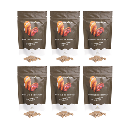 Reishi - Ganoderma Lucidum - Ling Zhi biologico, 90 capsule