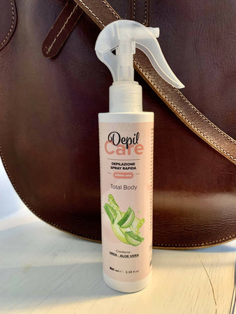 2x Depil Care - Lo Spray Depilatorio Uomo Donna Con Urea, Aloe Vera E Pantenolo Delicato E Senza Dolore 200ml Salute e cura della persona/Rasatura epilazione e rimozione peli/Trattamenti post rasatura o depilazione/Lozioni e fluidi Beauty Fashion Store - Palermo, Commerciovirtuoso.it
