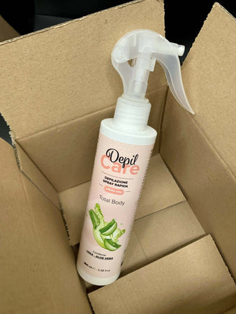 2x Depil Care - Lo Spray Depilatorio Uomo Donna Con Urea, Aloe Vera E Pantenolo Delicato E Senza Dolore 200ml Salute e cura della persona/Rasatura epilazione e rimozione peli/Trattamenti post rasatura o depilazione/Lozioni e fluidi Beauty Fashion Store - Palermo, Commerciovirtuoso.it