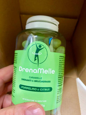 2x Drenamelle Caramelle Dimagranti Brucia Grassi Forte Per Dimagrire Drenante Saziante Integratore Per Dimagrire 120cps Salute e cura della persona/Alimentazione e nutrizione/Integratori per lo sport/Bruciatori di grasso Beauty Fashion Store - Palermo, Commerciovirtuoso.it
