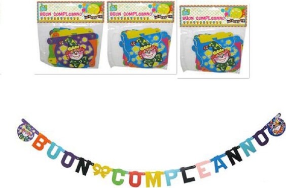 3-Festone-Buon-Compleanno-Striscione-Per-Party-Festa-Decorazione-Feste