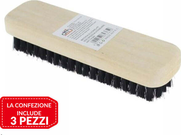 3-Pz-Spazzola-Per-Scarpe-Con-Setole-Per-Pulizia-Lucidatura-Con-Manico-In-Legno