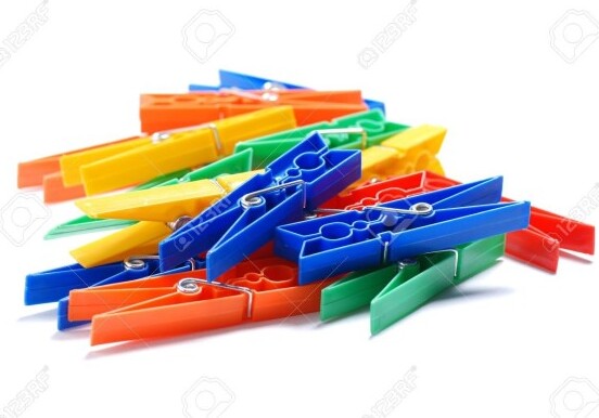 30-Pezzi-Pinze-Mollette-Stendere-Panni-Bucato-Colorate-Extra-Forti-In-Plastica