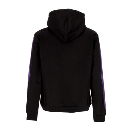 PHOBIA Felpa Leggera Cappuccio Uomo Skeleton Print Hoodie Black/purple da uomo