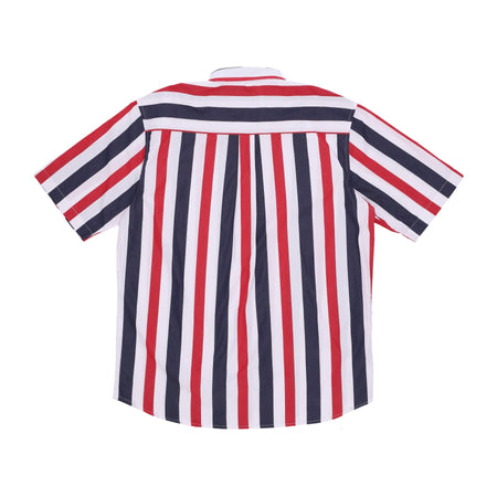 CARHARTT WIP Camicia Manica Corta Uomo Elcano Shirt Arcade/dark Navy da uomo