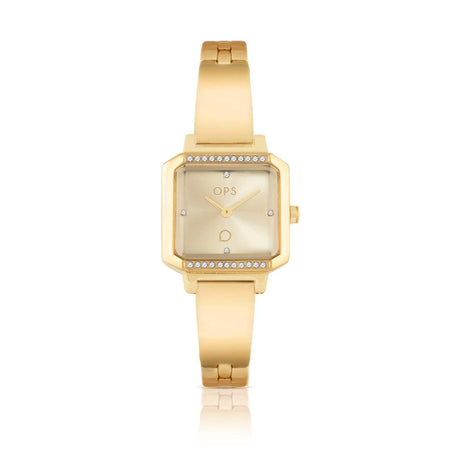Ops Objects - Orologio SQUARED FASHION in acciaio