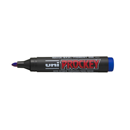 Marcatore Uni Prockey M122 P.Tonda Blu Uni Mitsubishi