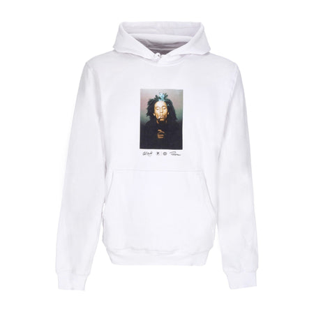 PRIMITIVE Felpa Cappuccio Uomo Kaya Hoodie X Bob Marley White da uomo
