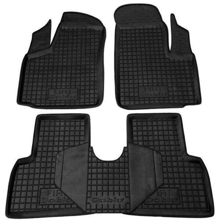 Tappetini di gomma su misura per Fiat Doblò 1 (2001-2009)