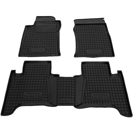Tappetini di gomma su misura per Toyota Land Cruiser Prado 120 (2002-2009)