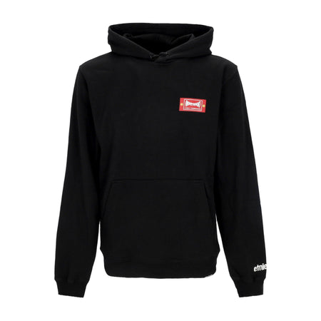 ETNIES Felpa Cappuccio Uomo Indy Label Hoodie Black da uomo