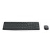 TASTIERA + MOUSE OTTICO WIRELESS LOGITECH COMBO MK235 920-007913 NERO