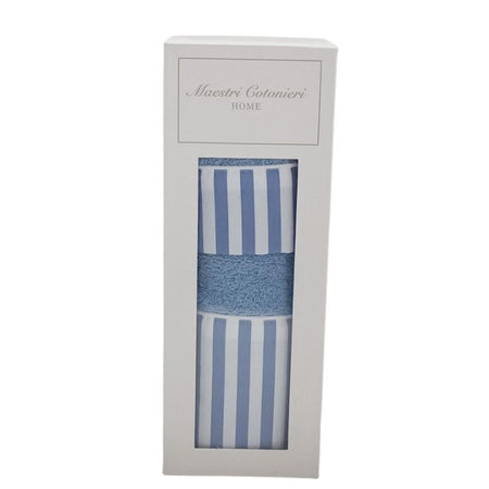 Set asciugamano bagno in scatola Maestri Cotonieri Toscana