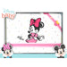 Lenzuola lettino neonato Minnie Mouse Disney