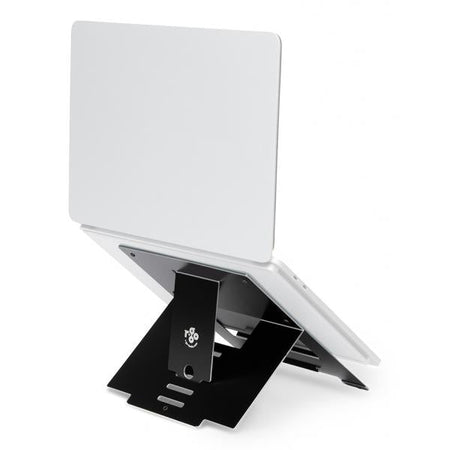 R-Go Tools R-Go Riser supporto portatile, flessibile, regolabile, nero (RISER FLEXIBLE LAPTOP STAND - ADJUSTABLE BLACK)