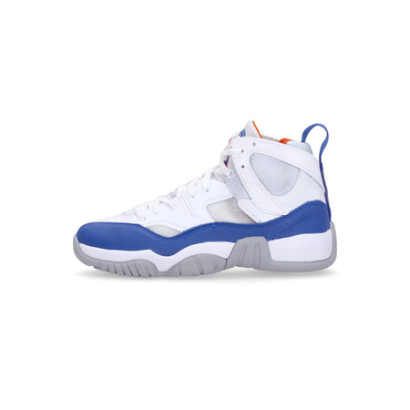 JORDAN Scarpa Alta Uomo Jumpman Two Trey White/hyper Royal/safety Orange/white da uomo