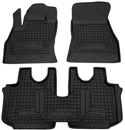 Tappetini di gomma su misura per Fiat 500L (2013+...)