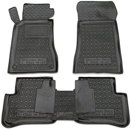 Tappetini di gomma su misura per Mercedes C-Class W203 (2000-2007)