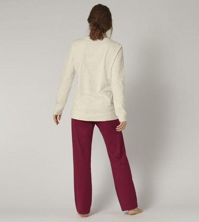 Triumph Pigiama Invernale da Donna in Caldo Cotone Sets PK Character 02 10209569 S44 - Passarelli Biancheria