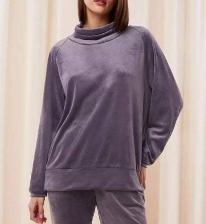 Triumph Pigiama da Donna in velluto Cozy Trousers S65 - Passarelli Biancheria