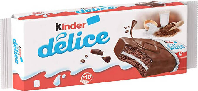 30x Kinder Délice Pan di Spagna e Cacao Merendine 30 Pz. Kinder Délice 39 Gr. Cad. 30 Pezzi Alimentari e cura della casa/Snack dolci e salati/Barrette ai cereali e barrette snack Non solo alimenti - Albano Laziale, Commerciovirtuoso.it