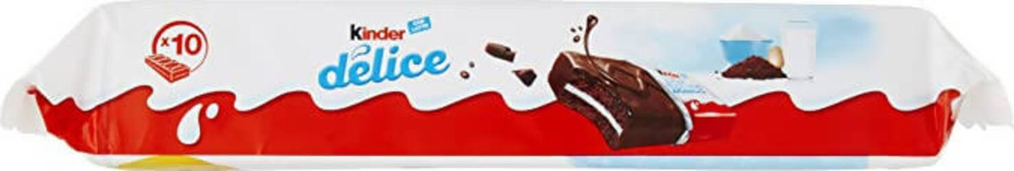 30x Kinder Délice Pan di Spagna e Cacao Merendine 30 Pz. Kinder Délice 39 Gr. Cad. 30 Pezzi Alimentari e cura della casa/Snack dolci e salati/Barrette ai cereali e barrette snack Non solo alimenti - Albano Laziale, Commerciovirtuoso.it
