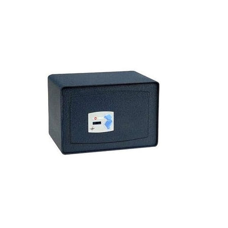 THEMA - STH450 CASSAFORTE CON CHIAVE A DOPPIA MAPPA 30x20x20,5 cm GRIGIO SCURO