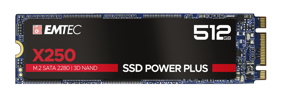 Emtec ssd512gb m2 sata x250 - ECSSD512GX250