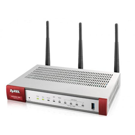 Firewall router wireless Zyxel USG20W-VPN-EU0101F - VPN Security Gateway 20W. Porte: 1xWAN, 4xLAN, 1xS