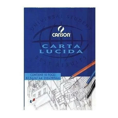Cf25blocco carta lucida 10fg.a4 80g - C200005825