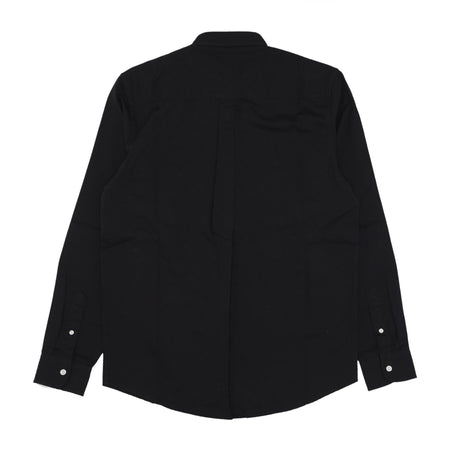 CARHARTT WIP Camicia Manica Lunga Uomo L/s Madison Shirt Black/wax da uomo