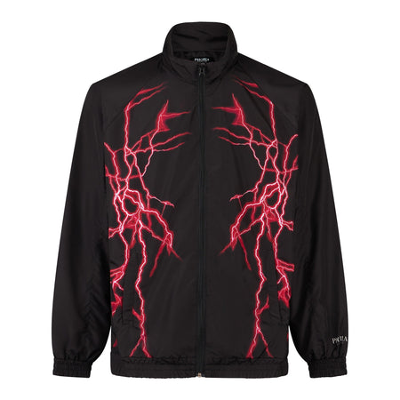 PHOBIA Giacca Tuta Uomo New Lightning Tracksuit Black/red da uomo