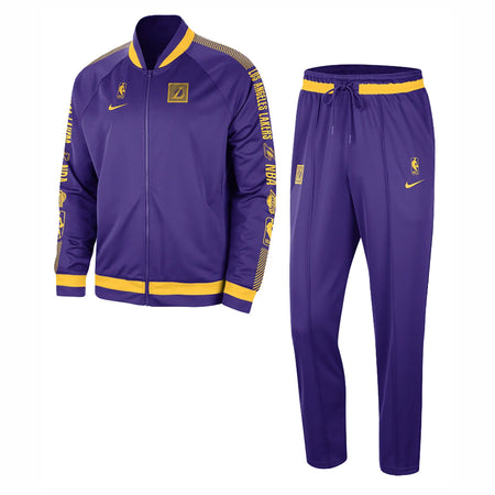 NIKE NBA Completo Tuta Uomo Nba Courtside Starting Five Dri Fit Tracksuit Loslak Amarillo da uomo