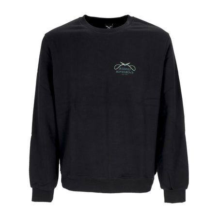 IRIEDAILY Felpa Girocollo Uomo Bonsigh Crewneck Black da uomo