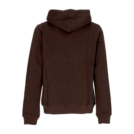 47 BRAND Felpa Cappuccio Uomo Mlb Frog Skin Camo Pop Burnside Hoodie Neyyan Brown da uomo