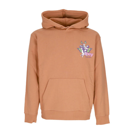 OBEY Felpa Cappuccio Uomo It's All Love Premium Hooded Fleece Cork da uomo