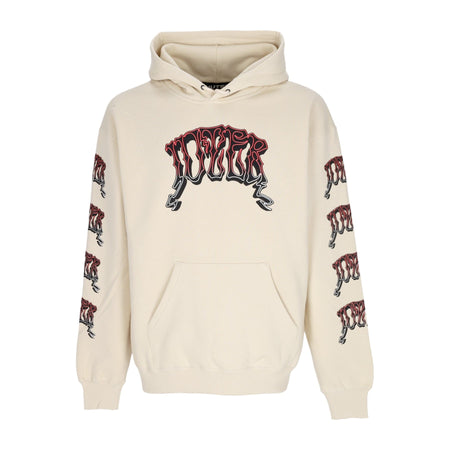 IUTER Felpa Cappuccio Uomo Stoner Hoodie Cream da uomo