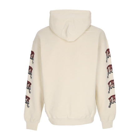 IUTER Felpa Cappuccio Uomo Stoner Hoodie Cream da uomo