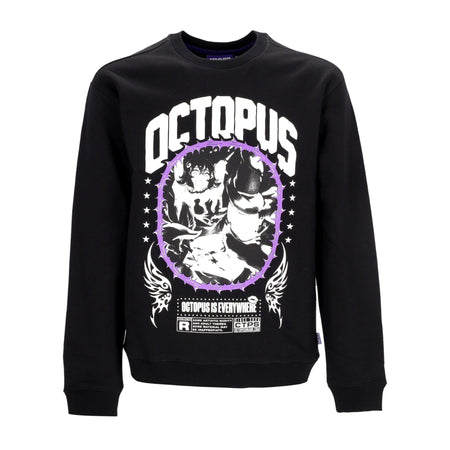 OCTOPUS Felpa Girocollo Uomo Hentai Thorns Crewneck Black da uomo