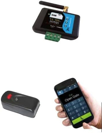 Sistema Open Gate Con Controllo Gsm Nero