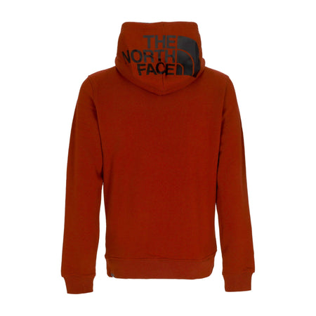 THE NORTH FACE Felpa Cappuccio Uomo Seas Drew Peak Hoodie Brandy Brown da uomo