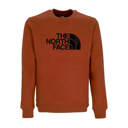 THE NORTH FACE Felpa Girocollo Uomo Drew Peak Crewneck Brandy Brown da uomo