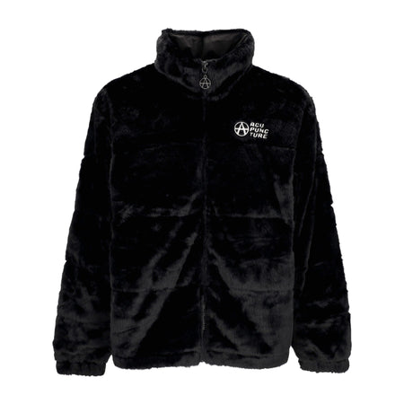 ACUPUNCTURE Pelliccia Uomo Logo Jacket Black da uomo
