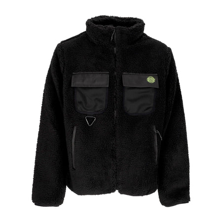 FUNKY Orsetto Uomo Grog Sherpa Jacket Black da uomo
