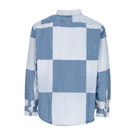 VANS Camicia Manica Lunga Uomo Gomez Denim L/s Woven Vintage Indigo da uomo