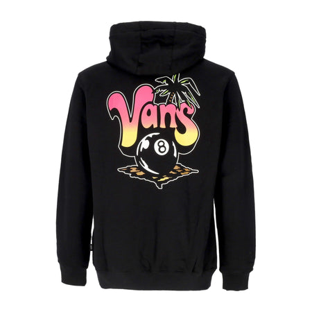VANS Felpa Cappuccio Uomo 8 Ball Po Hoodie Black da uomo