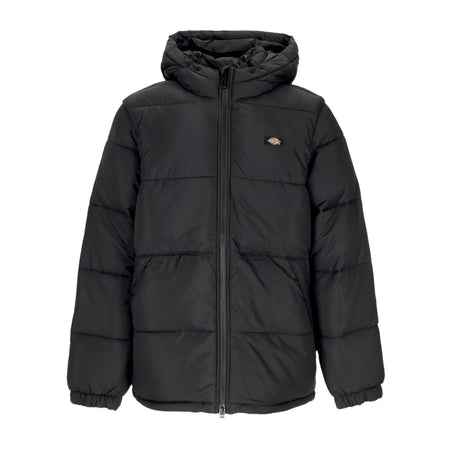 DICKIES Piumino Uomo Waldenburg Hooded Jacket Black da uomo