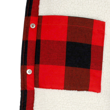 DICKIES Camicia Imbottita Uomo Sherpa Lined Sacramento Red da uomo