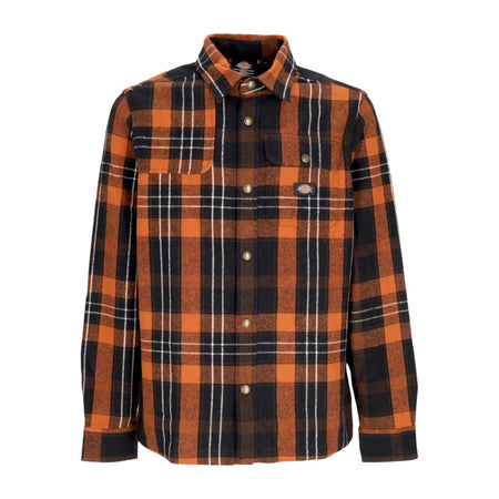 DICKIES Camicia Manica Lunga Uomo Nimmons L/s Shirt Java da uomo